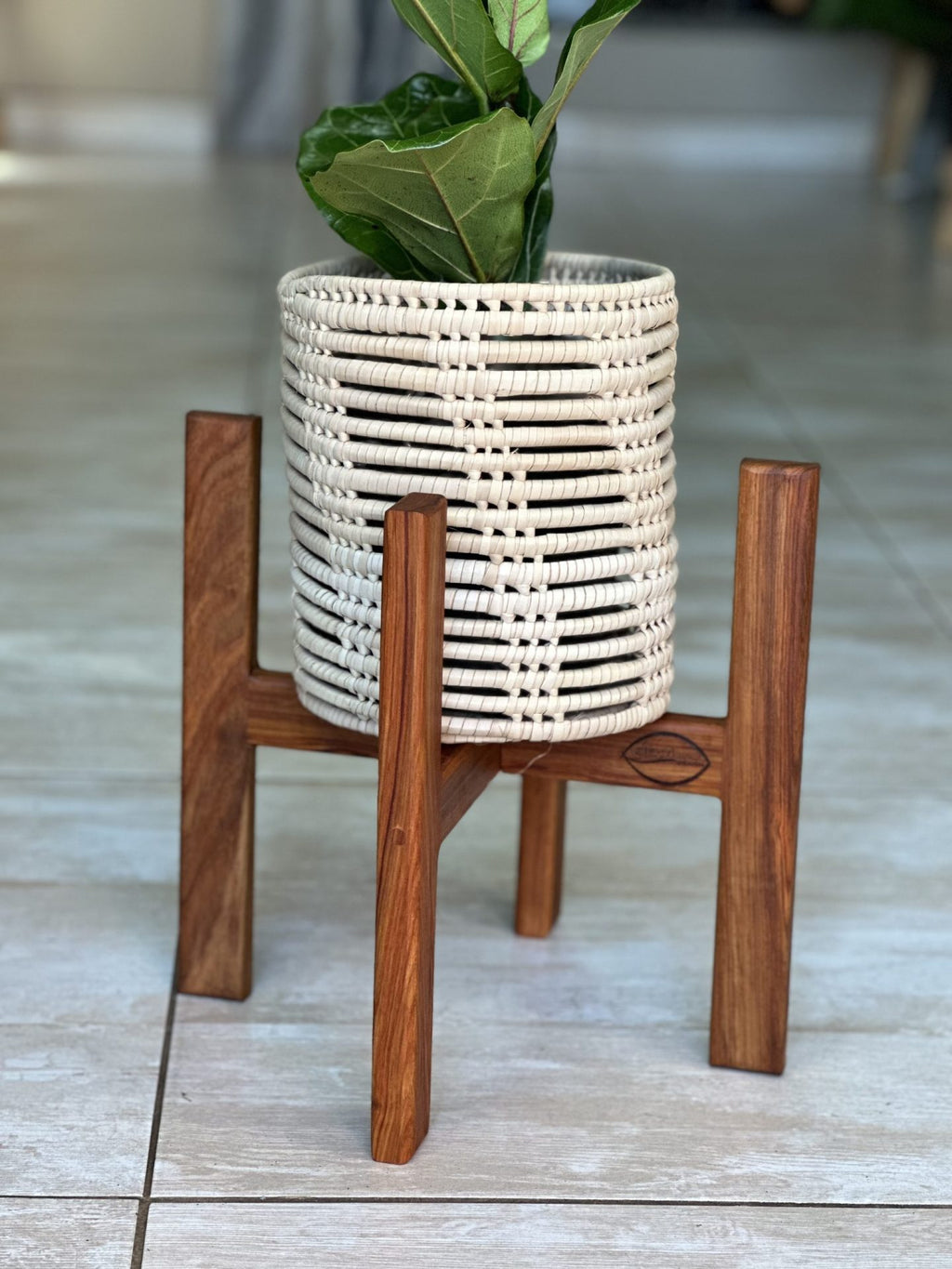 Medium Plant Stand- Kiaat