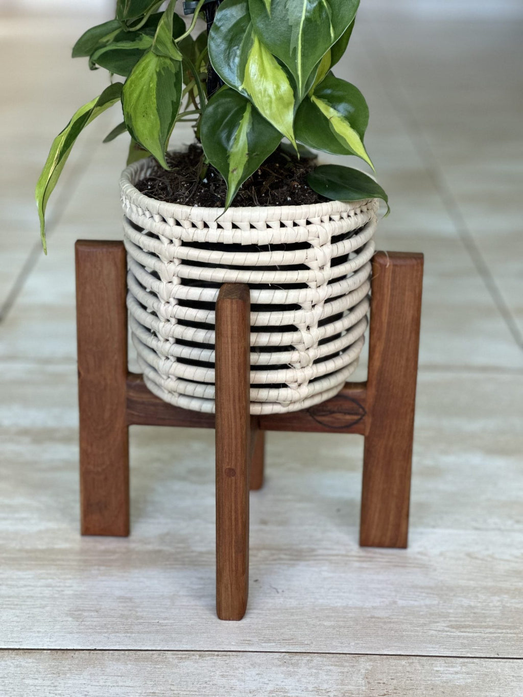 Small Plant Stand- Kiaat