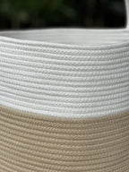 XL Natural Cotton Rope Basket - HH