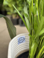 Large Natural Cotton Rope Basket - HH