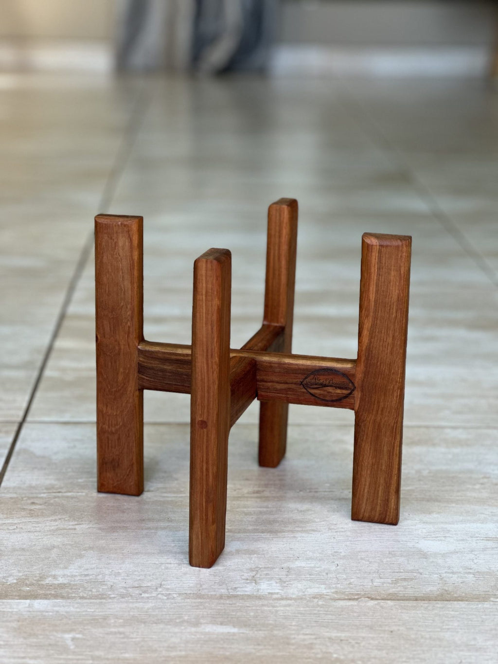 Small Plant Stand- Kiaat