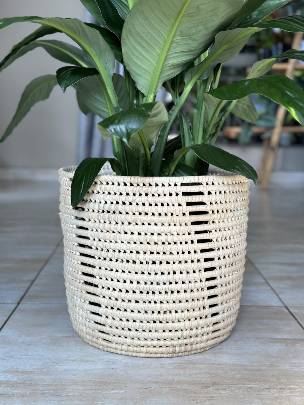 XL Neutral Basket - Open Design