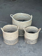 Premium Black Base Large Basket
