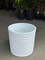 XL Decorative Pot Style 2 - White