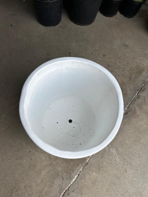 XL Decorative Pot Style 2 - White