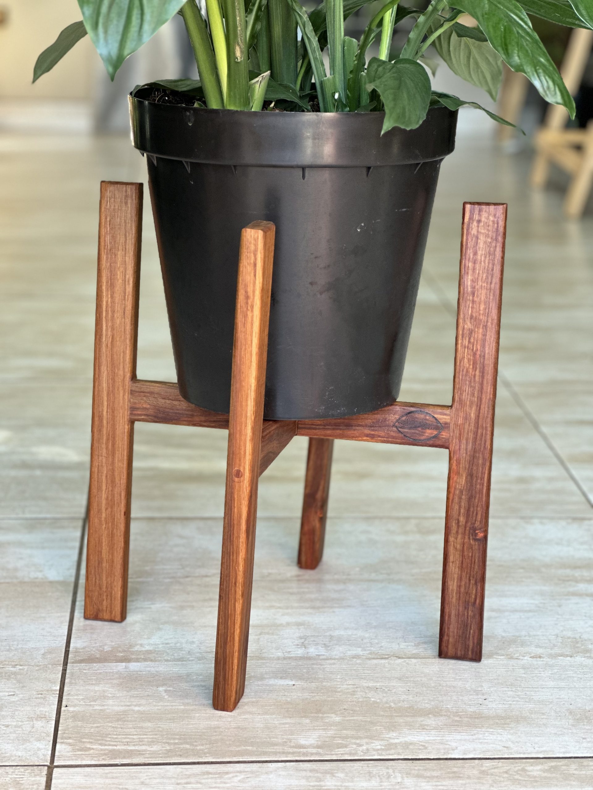 Large Plant Stand- Kiaat - Botanical Heaven