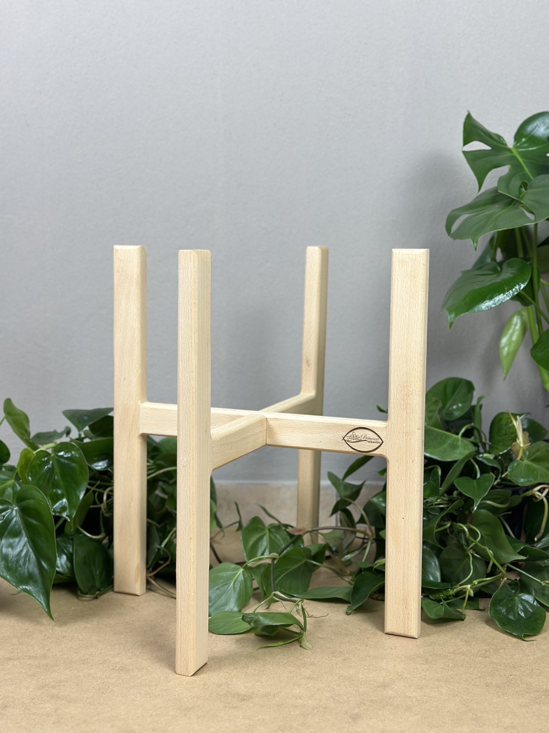 Large Plant Stand- Beech - Botanical Heaven